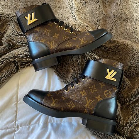 louis vuitton wonderland flat ranger boots price